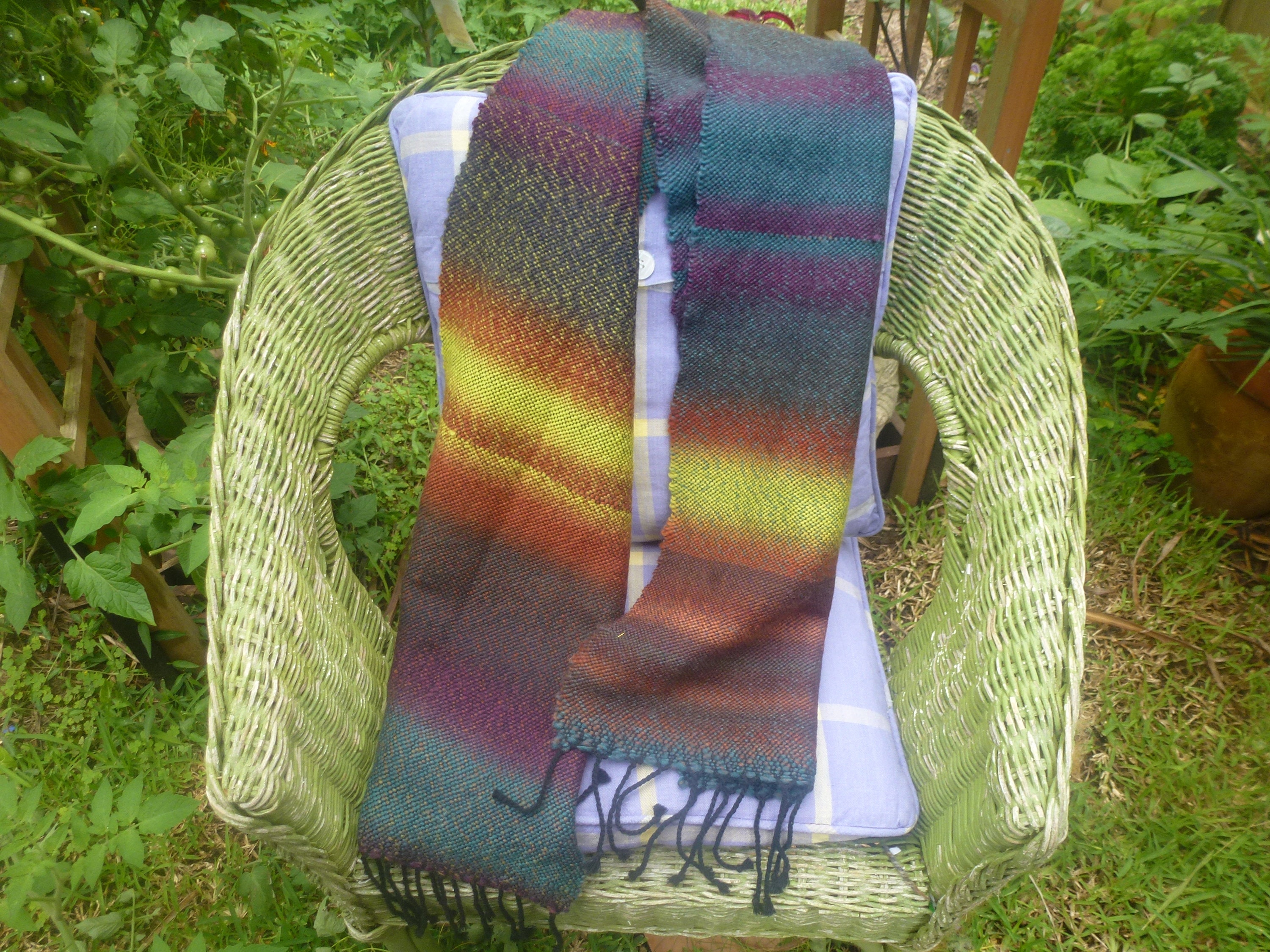 Beautifully Hand Woven Wool, Acrylic and Cotton Unisex Warm and Cozy ...