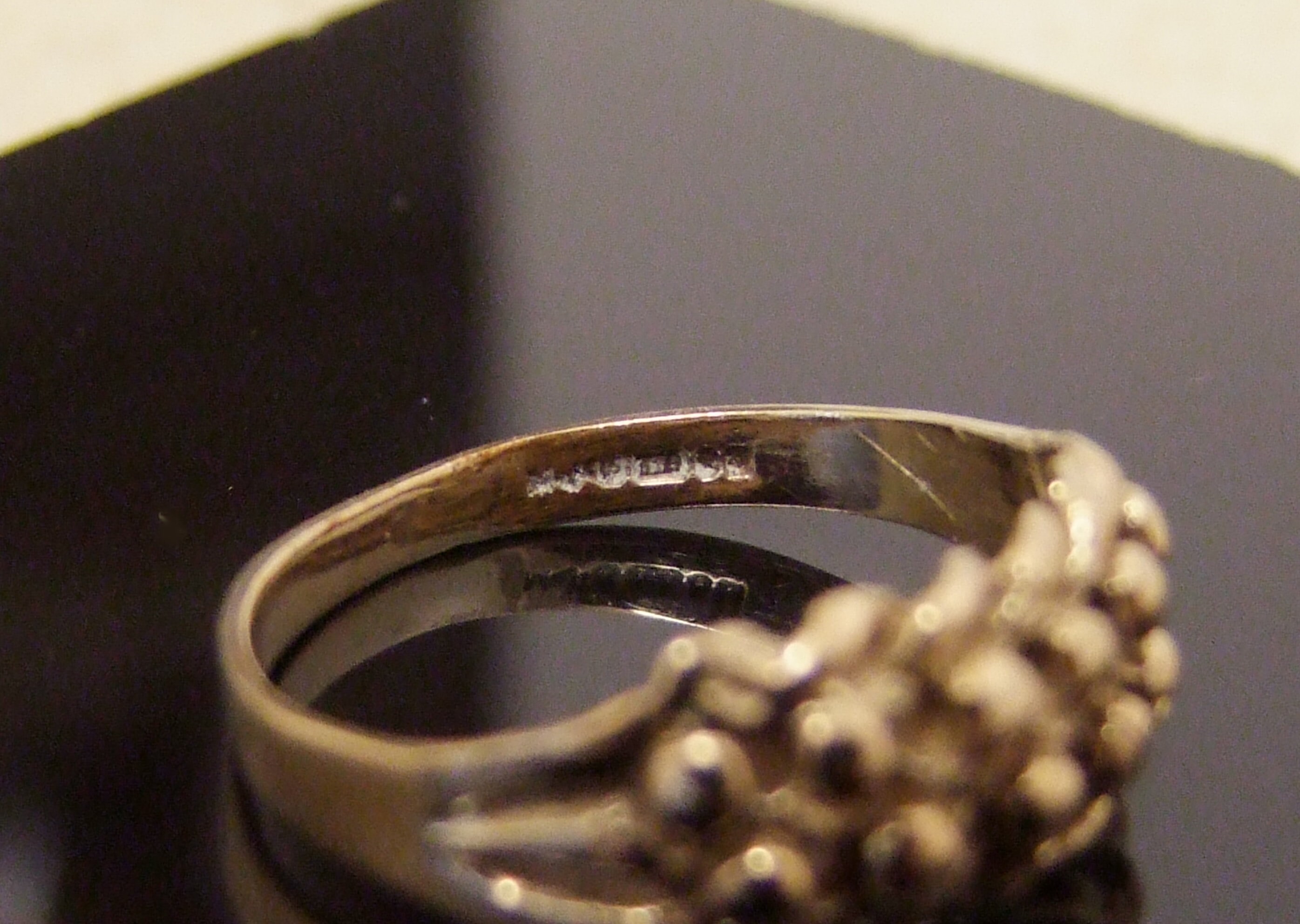 9 Carat solid hallmarked gold keeper ring UK N 1/2 USA 7 Etsy