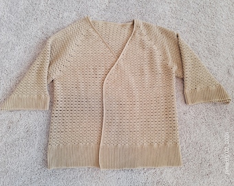 Crochet Block Party Spring Cardigan