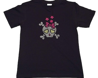 treat ürself Girl’s rhinestone T-shirts Treat Girl's rhinestone T-shirts black - メルカリ