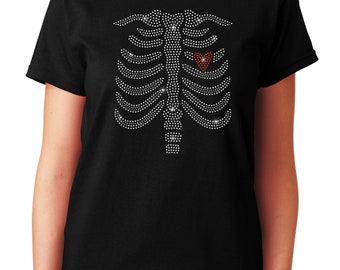 Women's / Unisex Rhinestone T-shirt 
