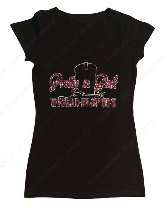 pink spurs shirt