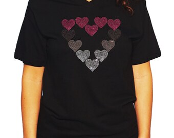 Women's / Unisex Rhinestone T-shirt 