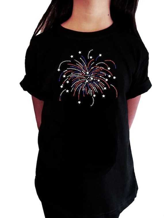 トップス Treat Girl's rhinestone T-shirts Girl's Rhinestone T-shirt 