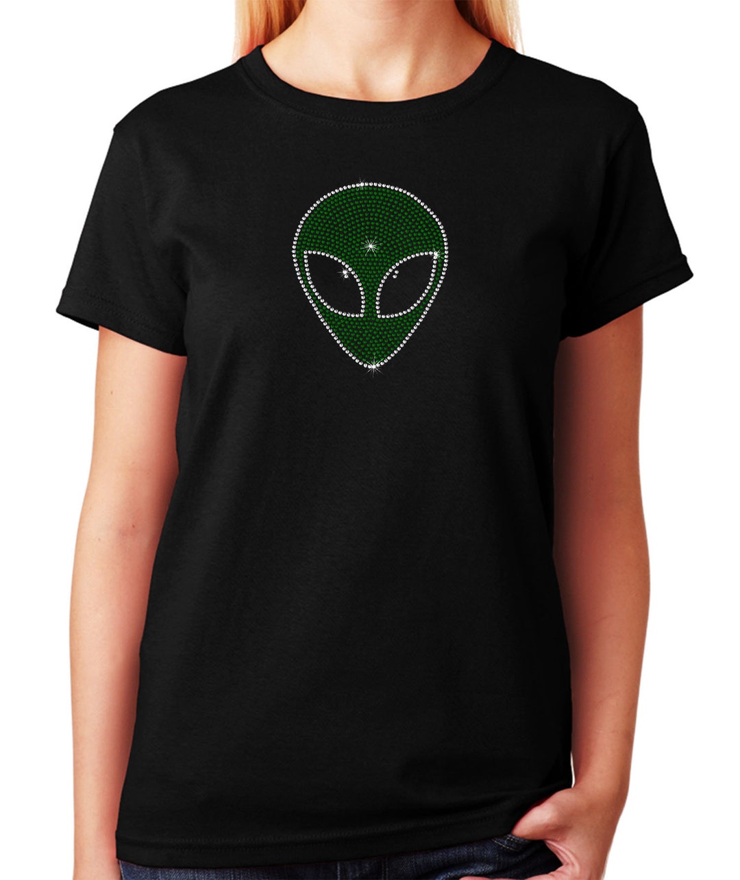 Women's / Unisex Rhinestone T-shirt 
