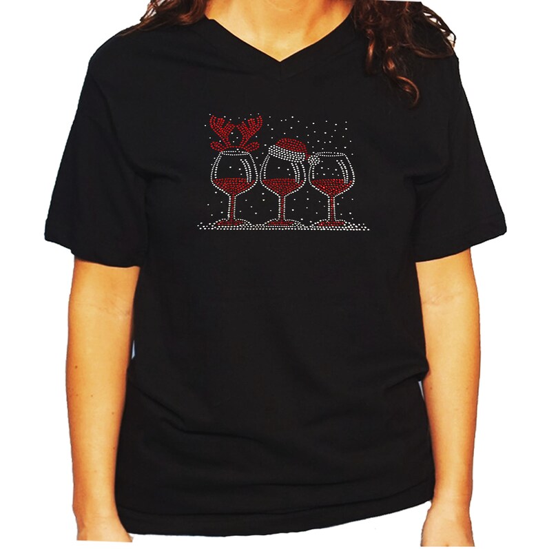 Women's / Unisex Rhinestone T-shirt 