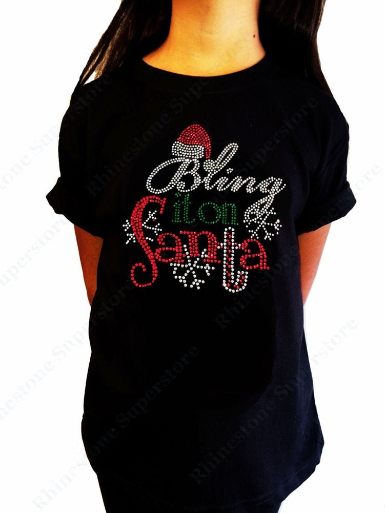 2025-25 秋冬新作  Girls Rhinestone T-shirt  トップス