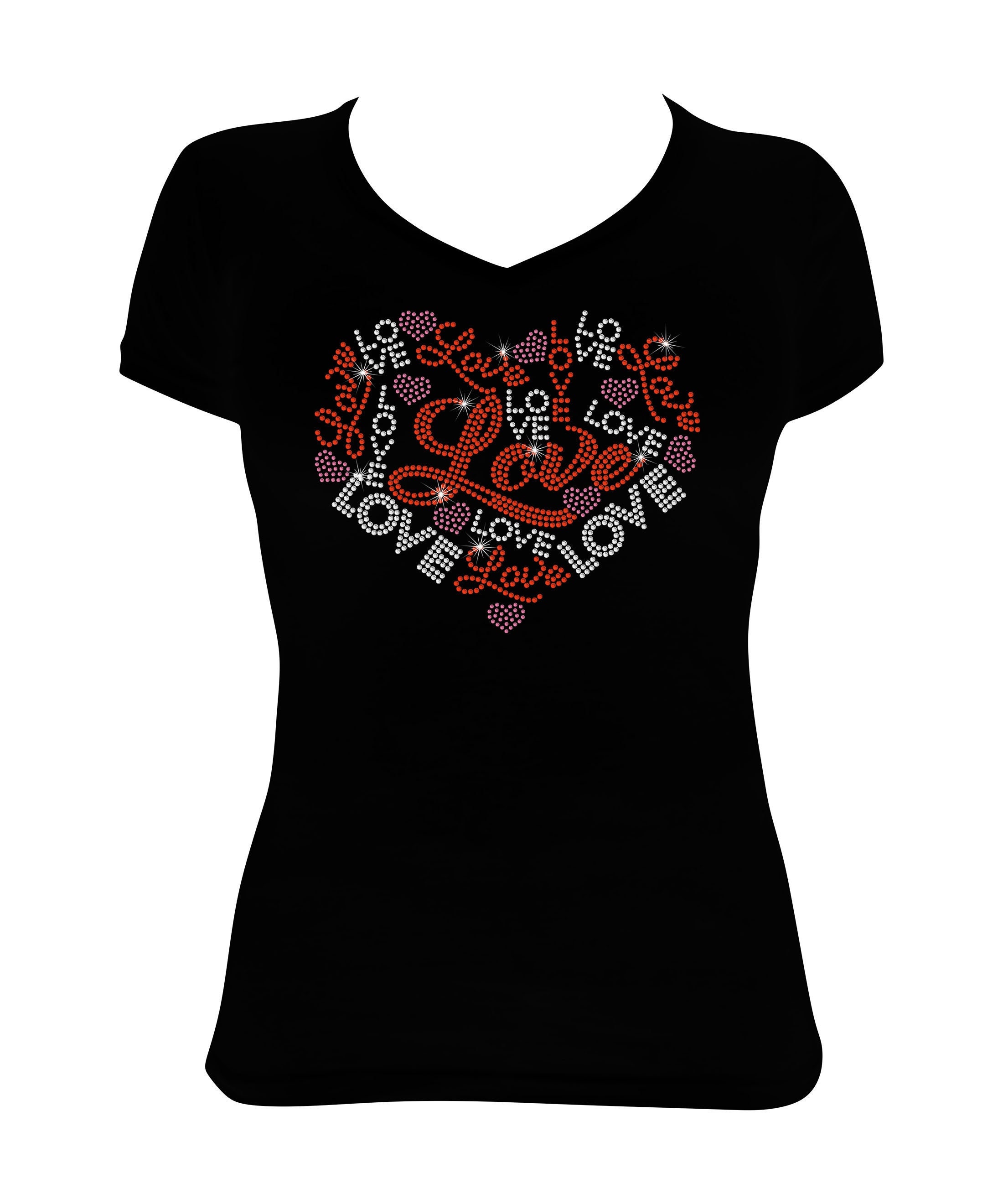 Women's Rhinestone Fitted or Unisex Shirt 