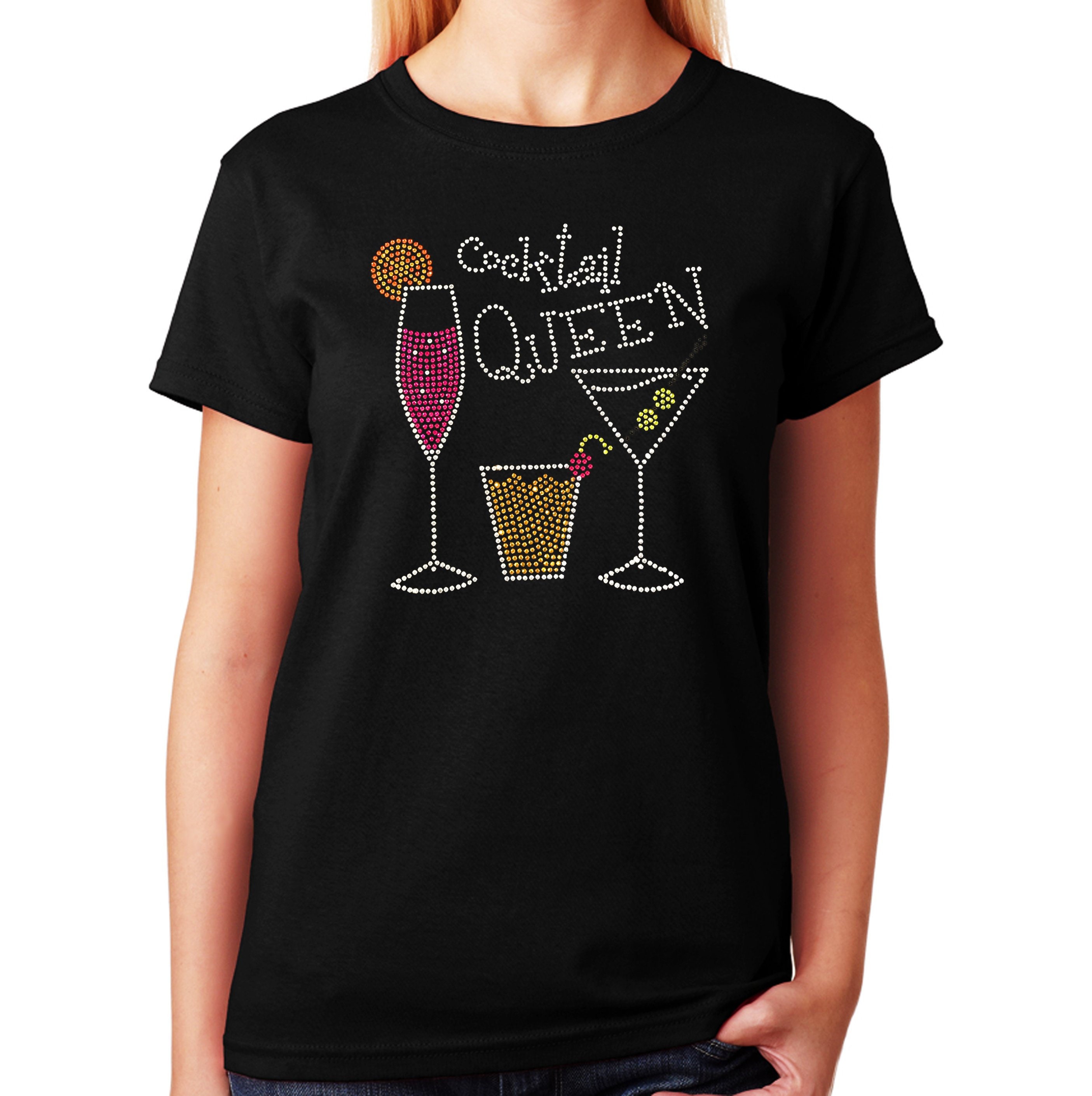 Women's / Unisex Rhinestone T-shirt 