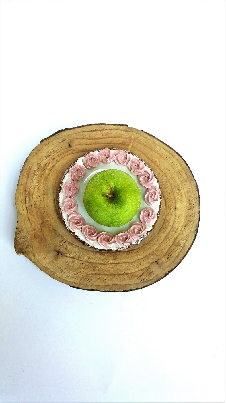 Round pearl /& Pink Handmade Pottery Dish