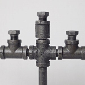 Industrial Pipe Menorah image 4