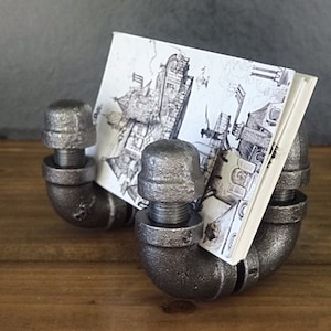 Visitenkartenhalter im Industriedesign