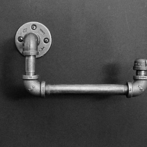 Industrial Pipe Hand Towel Bar