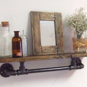 The Alison Industrial Pipe Shelf