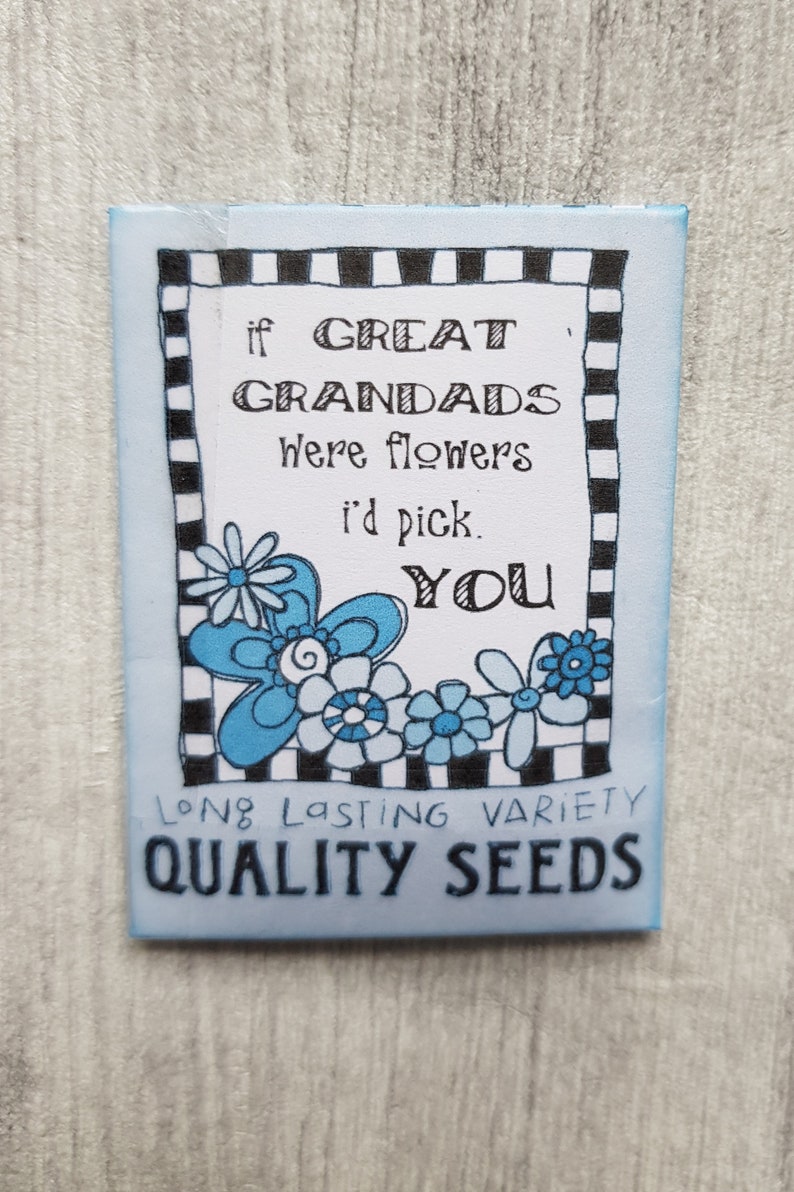 Mini Seed Pack Wild Flower Seeds Seed Pack Seeds For Mum Mothers Day Gift Garden Gift Seed Bomb Alternative Garden Seeds image 9
