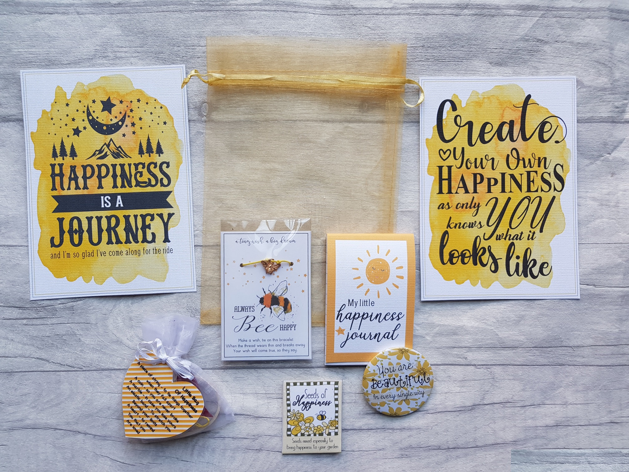 Happiness Gift Box of Happiness Sending You Some Happiness Etsy UK
