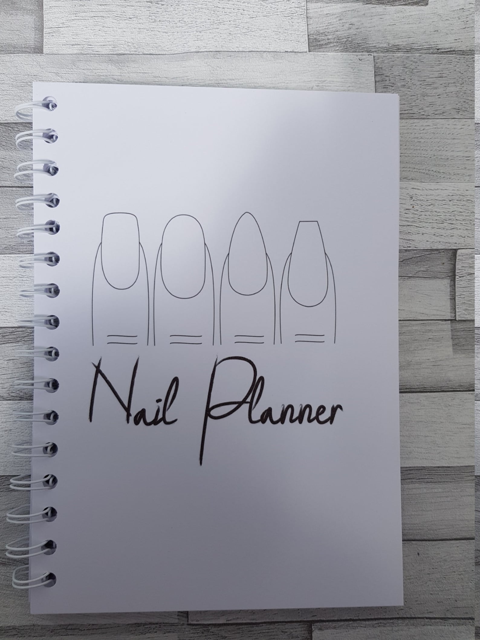 Nail Art Planning Book Nail Technician Design Book Beauty Etsy UK