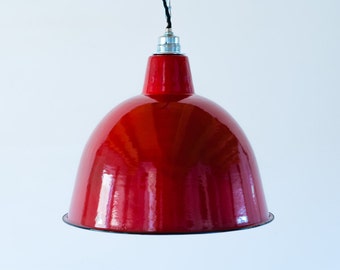 Industrial Factory Shade 14" enamel Ceiling Lighting lamp