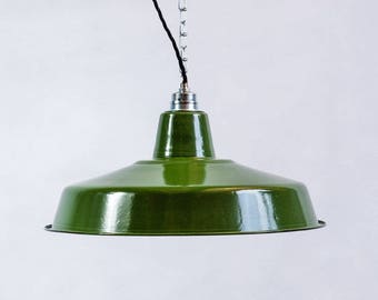 emaille lampe