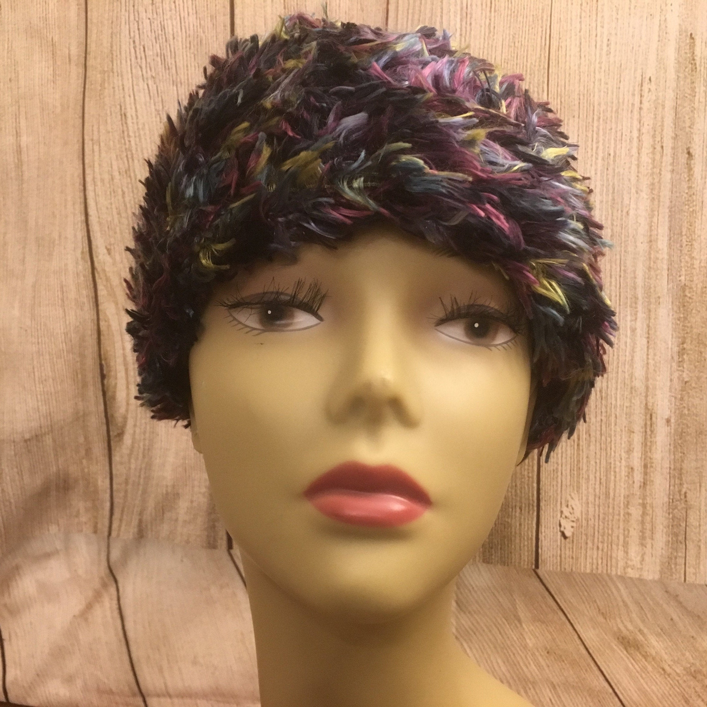 Shaggy Fashion Knit Caps assorted Colors Etsy UK