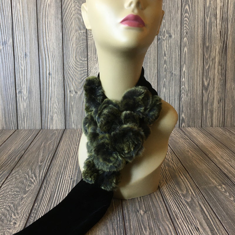 Rabbit Fur Scarf - Etsy