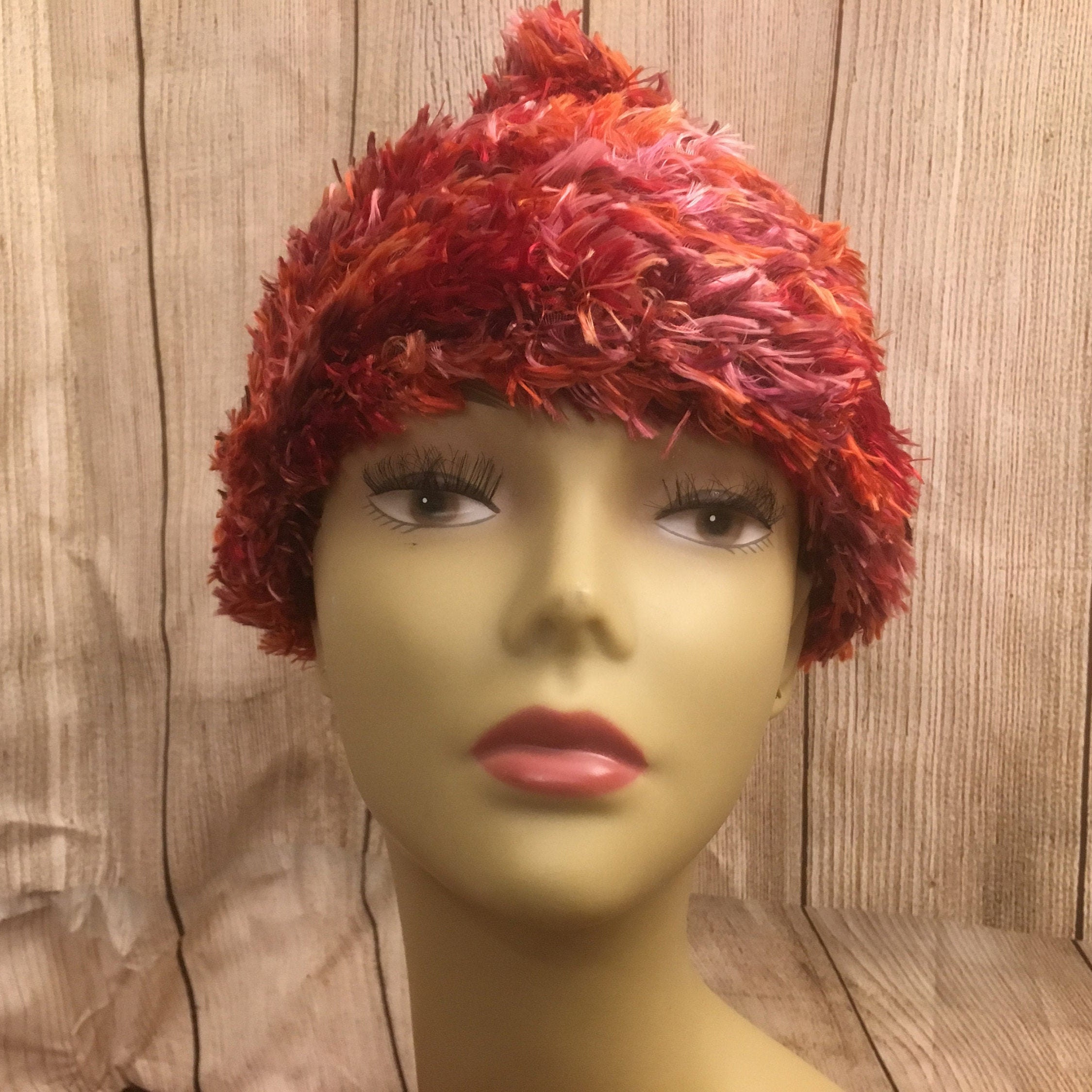 Shaggy Fashion Knit Caps assorted Colors Etsy UK