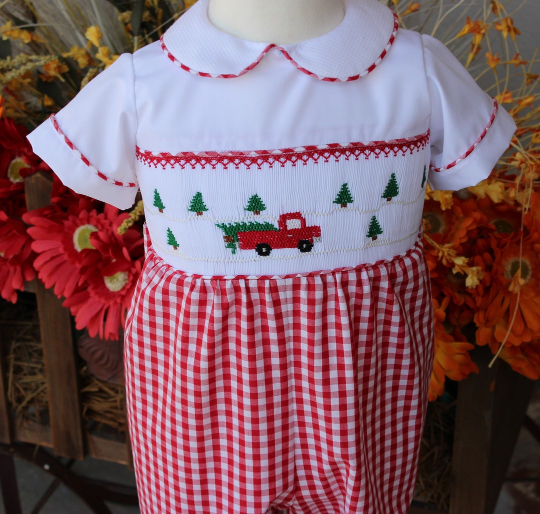 Boys Custom Smocked Luggage Pre-Order