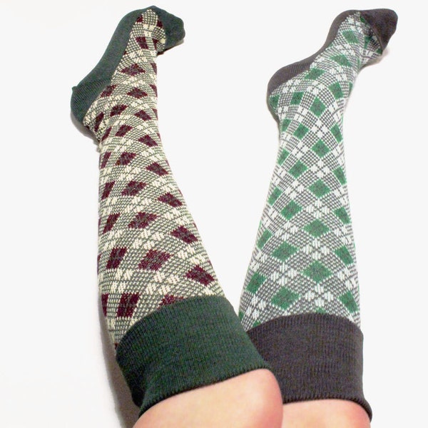 Vintage Stockings - Over the knee socks - Boot socks - Casuals - Cozy