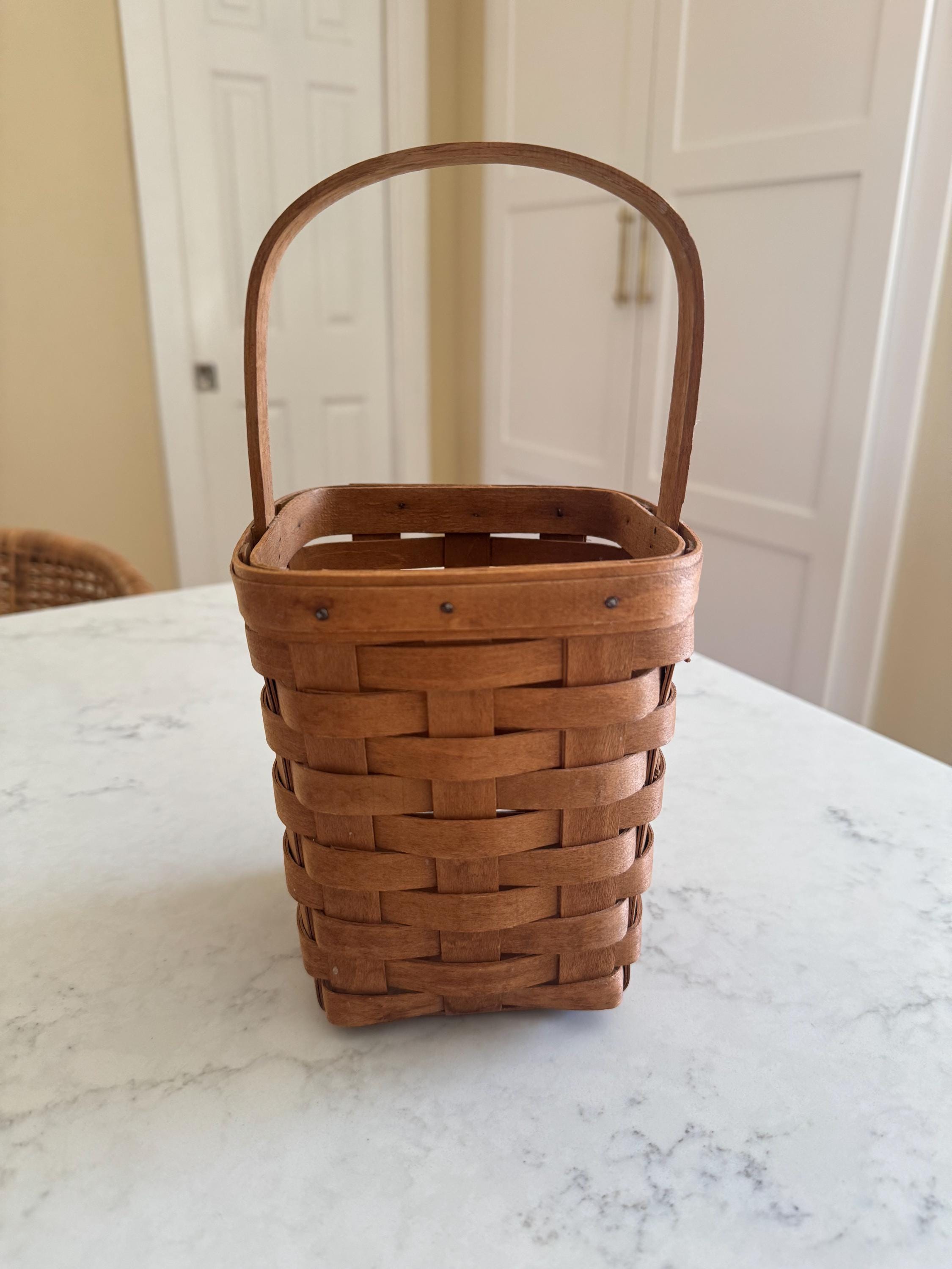 Longaberger Rectangle Basket - Etsy