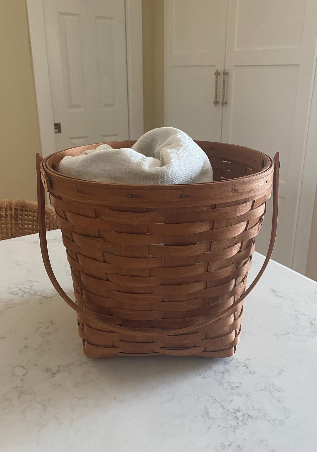 洋書 Antique Baskets and Basketry: A Collecto Vintage JW Collection Longaberger Baskets | Choose From