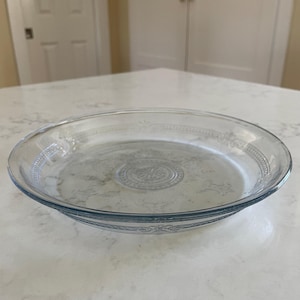 Vintage Fire King Sapphire Blue Pie Plate, 9” Fire King Pie Plate