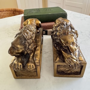 イギリス ヴィンテージ ライオン ブックエンド イギリス ヴィンテージ