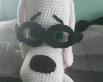 Crochet Mr Peabody Inspired Stuffed Toy Amigurumi