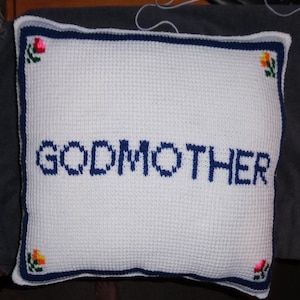 Personalized Crochet Pillow