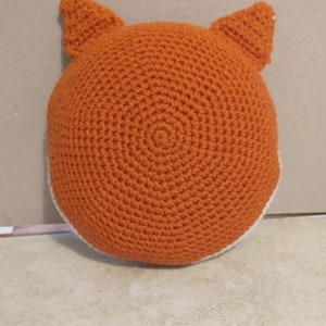 Crochet Fox Head Pillow - Etsy