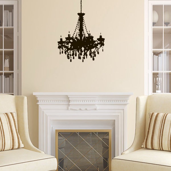 Chandelier Decals Etsy