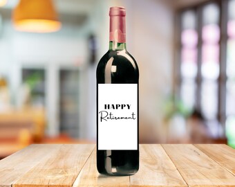Leaving Gift | Co-Worker Wine Label | Custom Candle Label | Boss Gift | Colleague Present | Work Friend | Quitter | Coworker | Leaving