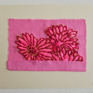 Carte d'émotion : Florale
