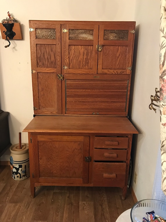 PICK UP ONLY Vancouver Washington Antique Cabinet Kitchen Made Wasmuth endicott Andrews Indiana Hoosier Cupboard Farmhouse Etsy