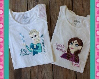 Frozen Big Sister and Little Sister Set