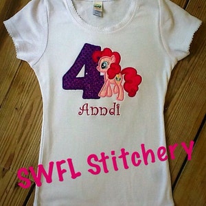 My Little Pony inspired Birthday Shirt
