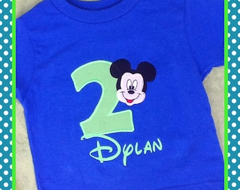 Mickey Mouse Birthday Shirt