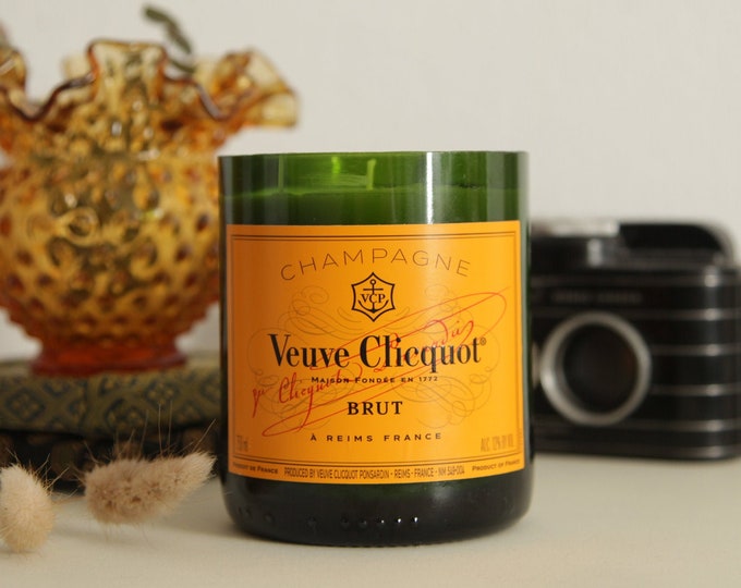 Veuve Clicquot Champagne Candle Etsy