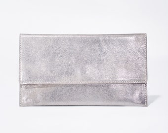 Starlight Simple Clutch Silber