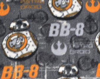 Star Wars BB-8 Fleece Fabric 1 yard + 30 inches RARE VHTF
