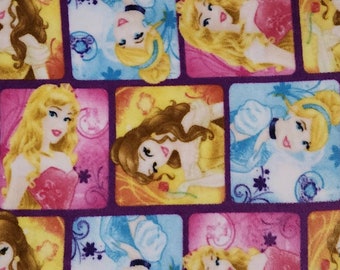 Disney Princess Royal Debut Fleece Fabric BTY Rare VHTF