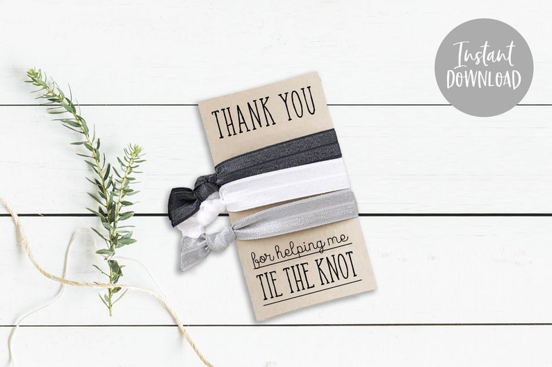Fast Down load Thank Yourself For Assisting Me Tie the Knot Printable Playing cards for Hair Tie Present graphic about Printable Knot Tying Cards identified as Immediate Obtain Thank Oneself For Encouraging Me Tie the Knot Printable Playing cards for Hair Tie Reward