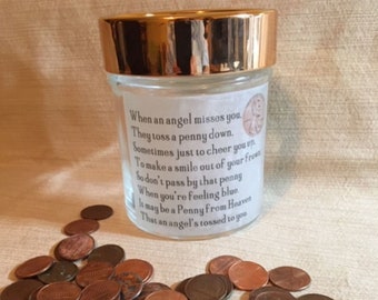 penny jar etsy