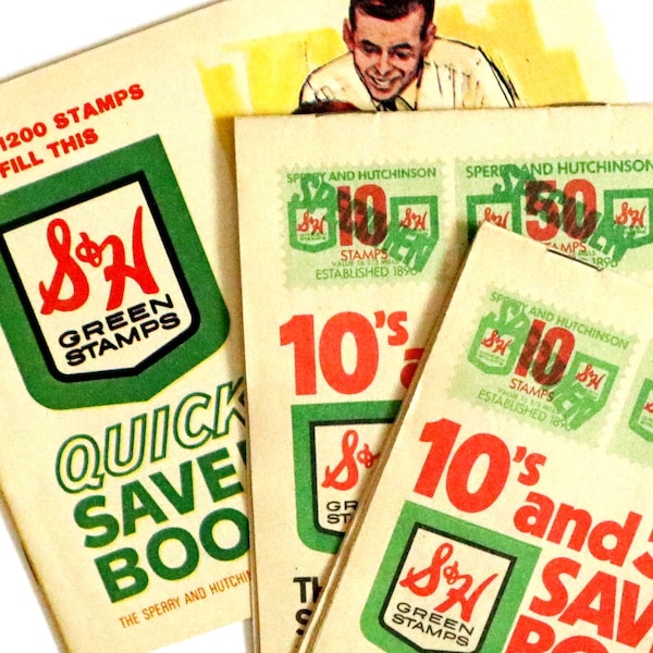 S and H Green Stamps Etsy