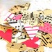 Vintage Sheet Music Heart Confetti. Heart Die Cuts. Valentine Hearts. Paper Hearts. Planner Accessories. Scrapbook Confetti. Junk Journal.